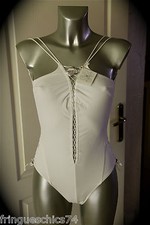 maillot de bain 1 pièce blanc