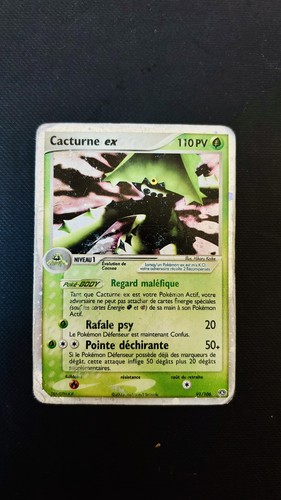 Carte pokemon cacturne - pokemon, ex