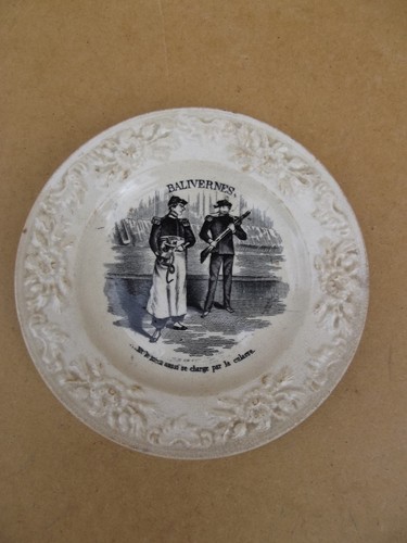Creil montereau assiette - creil,