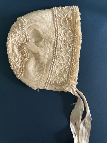 Bonnet ancien bébé - bébé, en