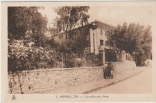 CPA AFRIQUE / ALGERIE / HERBILLON / LA SALLE DES FÊTES / ANIMEE