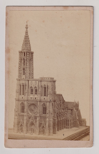 Cdv strasbourg maquette de - cdv, ?