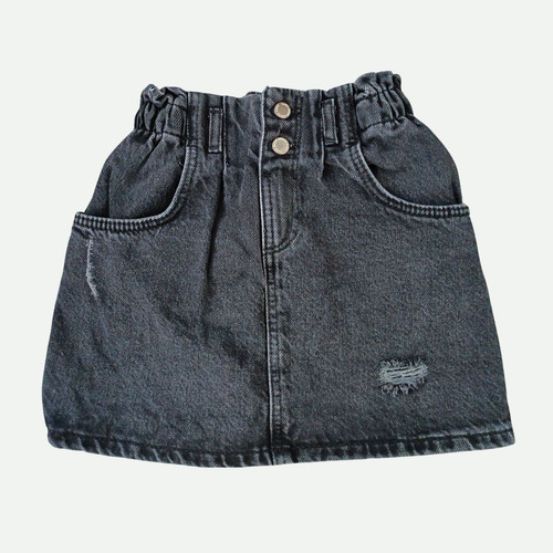 Jupe jean noir zara - en,