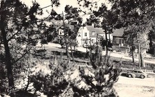 CPA 62 STELLA PLAGE UN COIN DU SQUARE VU DE LA FORET