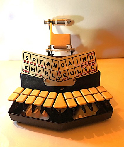 Ancienne sténotype grandjean - sténotype,