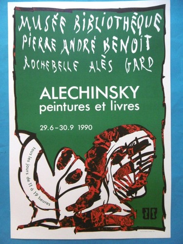 Alechinsky pierre affiche - pierre,