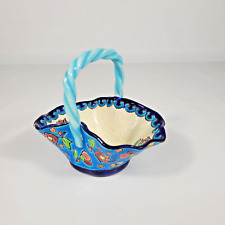 Emaux de Longwy  - panier en