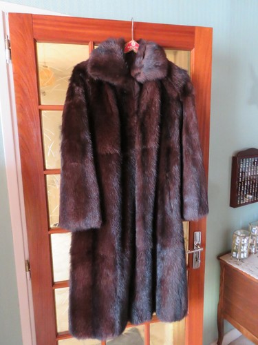 Manteau fourrure rat d - manteau,