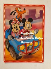 MICKEY MINNIE VOITURE WALT DISNEY  carte postale postcard