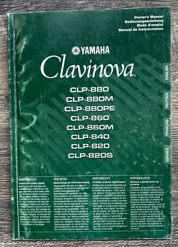 Yamaha clavinova - yamaha,