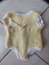 barboteuse en tricot, ancienne