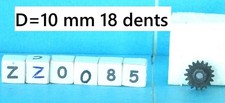 HO   Pignon   18 dents    de 10 mm (V5)ZZ0085