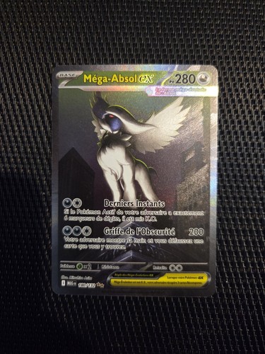 Carte pokemon mega absol - mega, ex