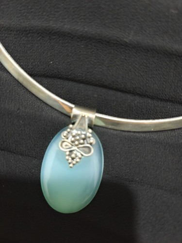 Collier torque argent massif