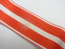 ruban médaille VALEUR MILITAIRE  coupe de 14 cm 37 mm