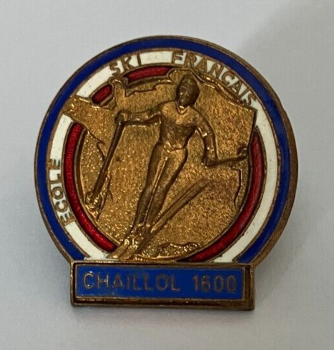 Broche vintage esf - -, ecole