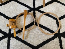 Lot Ancien Outils A Chapelier Bois Artisan Chapeau Vintage