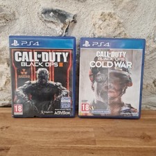LOT CALL OF DUTY BLACK OPS 3 III + COLD WAR PLAYSTATION 4 PS4 ACTIVISION TBE