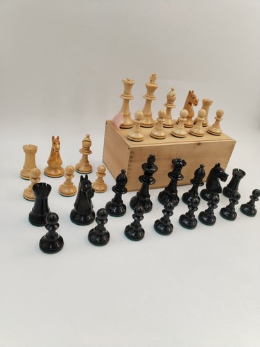 Ancien jeu échecs staunton - ancien,