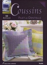 Coussins: Filet et Dentelle au
