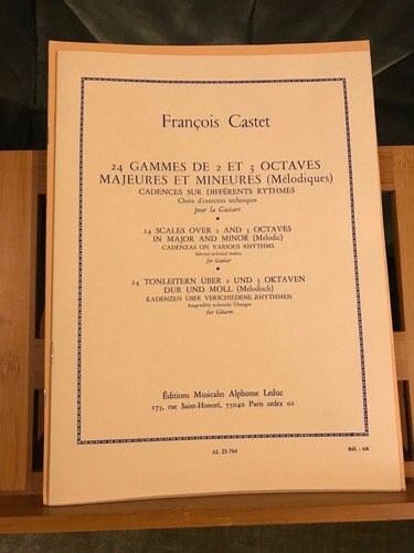 Francois castet gammes 3 - castet, 24