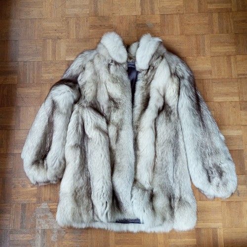 Manteau renard argenté - renard,