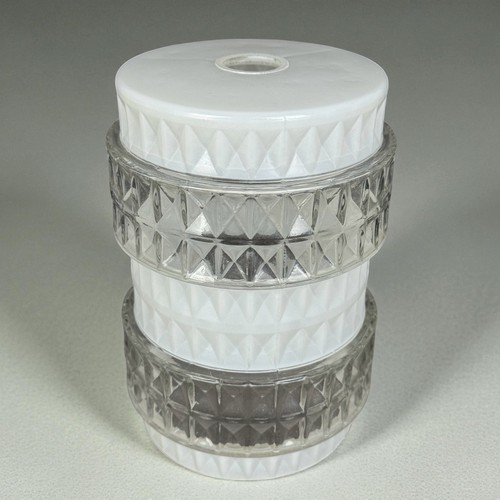 Suspension vintage verre - suspension,