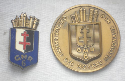 Médaille insigne gmr - médaille,