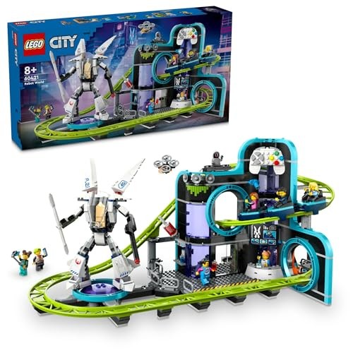 Lego city robot world - city, roller