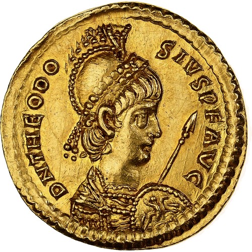 Theodosius solidus 415 - ii,, solidus,