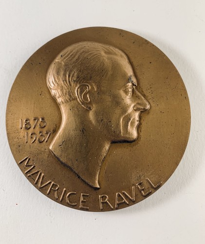 Médaille maurice ravel - maurice,