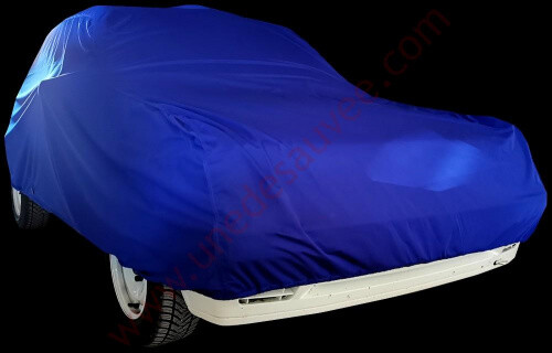 Housse protection bleu tissu - housse,