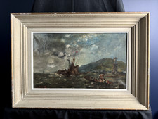 PEINTURE HUILE SUR TOILE
