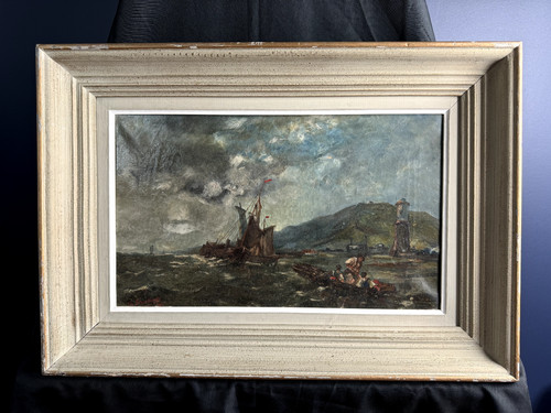 Peinture huile sur - peinture, toile
