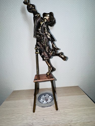 Lohé statue bronze 37 - en, cm