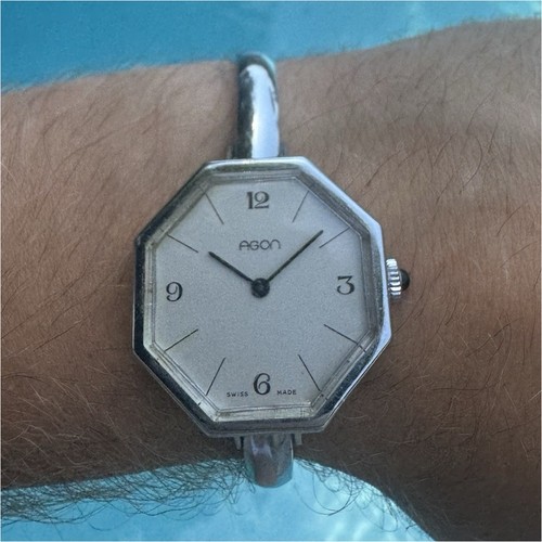 Montre vintage agon manchette - agon,