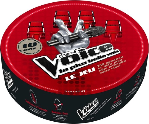 Boîte jeu the voice - boîte,