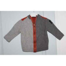 Gilet SERGE BLANCO laine bouillie 3 ans 