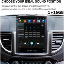9.7" Android 10.1 Stéréo de GPS de Radio de Navi WIFI 3G 4G DAB pour Honda CRV L