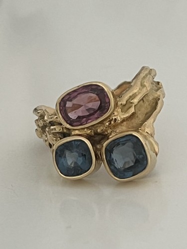 6972 bague créateur or - 6972-,