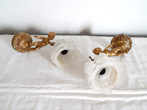 Ancienne paire appliques - ancienne,