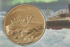 Jeton de pièce de monnaie. Rare ! Navire. Arctique. Chelyuskin.