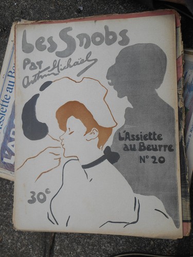 Ancien revue assiette - revue, l'assiette
