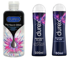 Durex Lubrifiant Perfect Gliss - Lubrifiant Silicone Longue Durée - Sexe Anal -