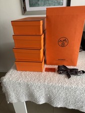 boîtes Hermès vide + 1 pochette