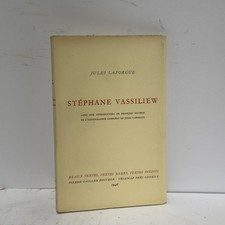 EDITION ORIGINALE Stéphane VASSILIEW par Jules LAFORGUE - 1946 ILLUSTRÉ 