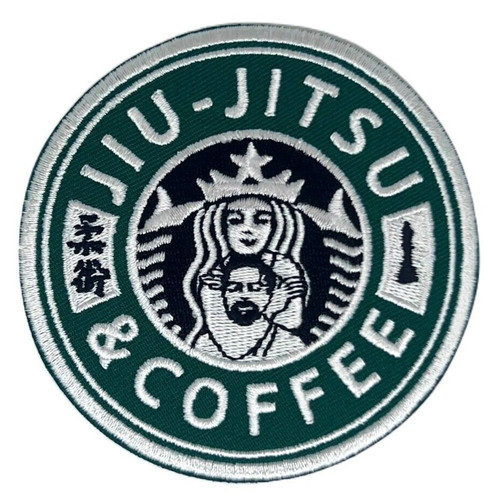 Jiu jitsu coffee patch - jiu,