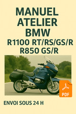 Manuel Atelier BMW R1100 RT/RS/GS/R, R850 GS/R Revue Technique Français CD PDF