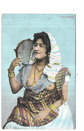 Mauresque aux seins nus - seins, egypte