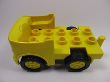 LEGO DUPLO 95462 12591 Yellow Base Truck Camion Jaune